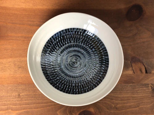 日本製 - 飛北極 藍色餐碟 Made in Japan-Tobikanna Blue Deep Plate