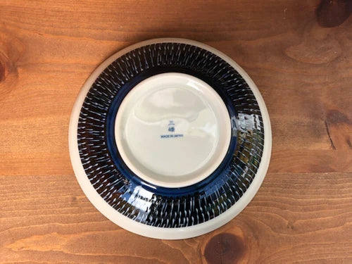 日本製 - 飛北極 藍色餐碟 Made in Japan-Tobikanna Blue Deep Plate