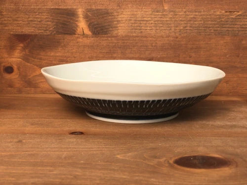 日本製 - 飛北極 藍色餐碟 Made in Japan-Tobikanna Blue Deep Plate