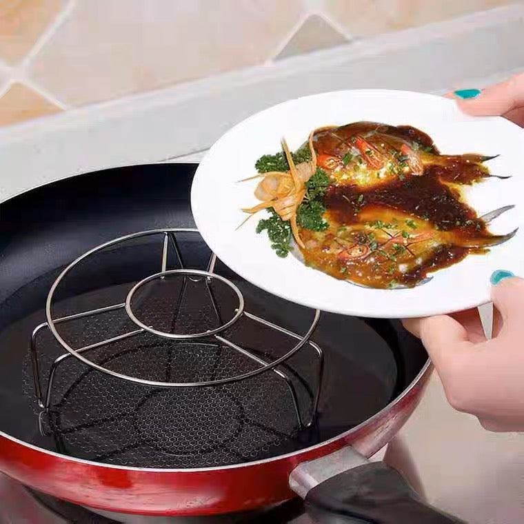 不鏽鋼蒸架(大型矮腳)