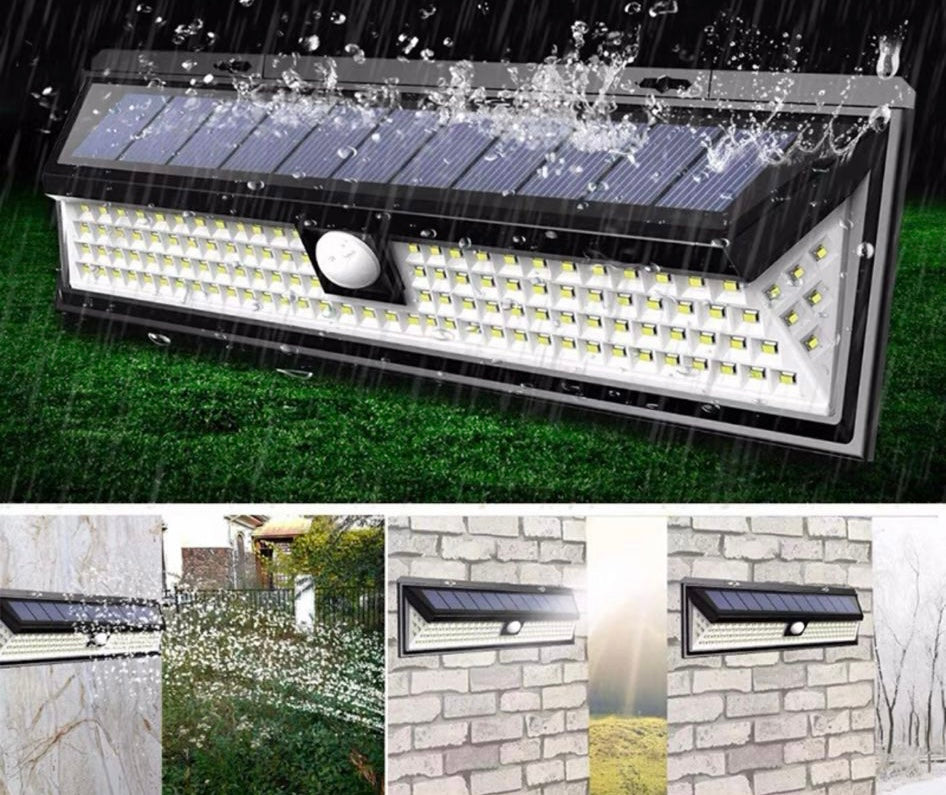 太陽能戶外防水118LED燈