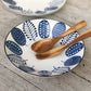 日本製 - 珍珠葉【美濃燒】餐碟 Made in Japan - Pearl Leaf [Minoyaki] Deep Plate