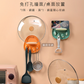 萌系貓爪鍋蓋收納架（可掛牆) - 橙色 / 綠色